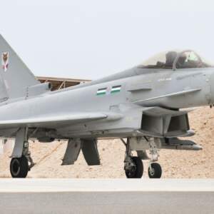 RAF Reino Unido Eurofighter Typhoon Catar Copa do Mundo