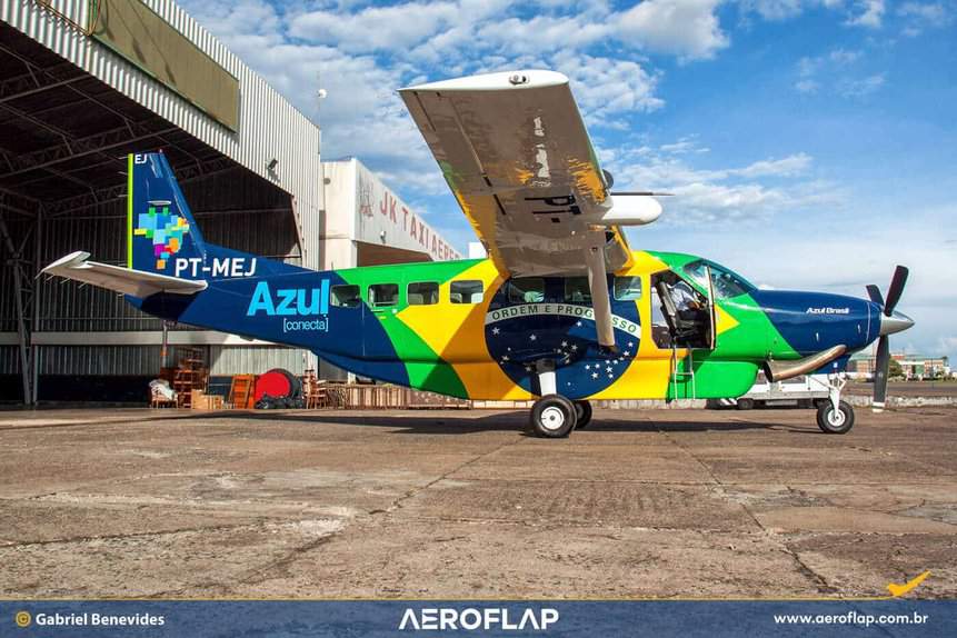 Azul Rondônia Cessna Grand Caravan Linhares Confins Salinas Belo Horizonte