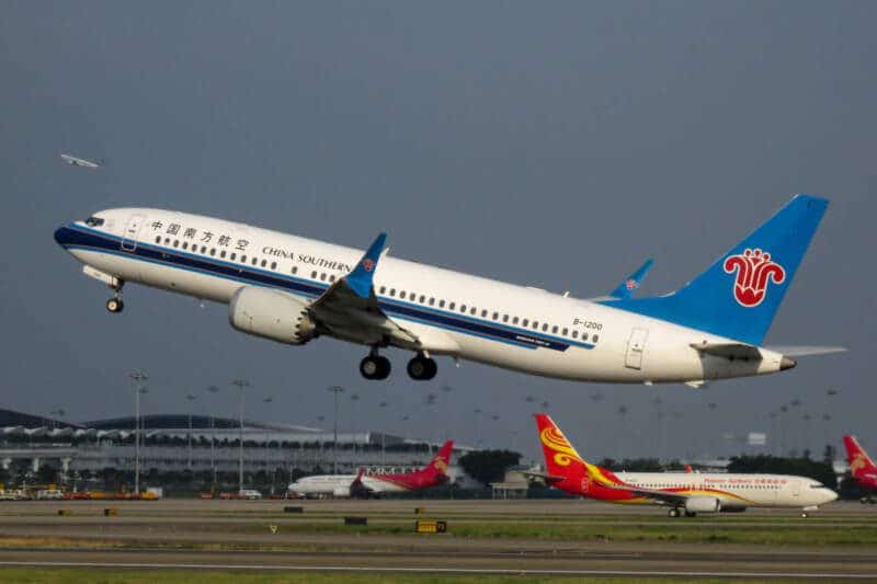 737 MAX China Southern Airlines China operadores