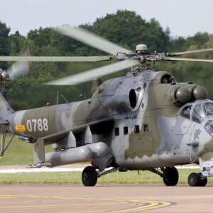 Mi-24 Hind Ucrânia República Tcheca