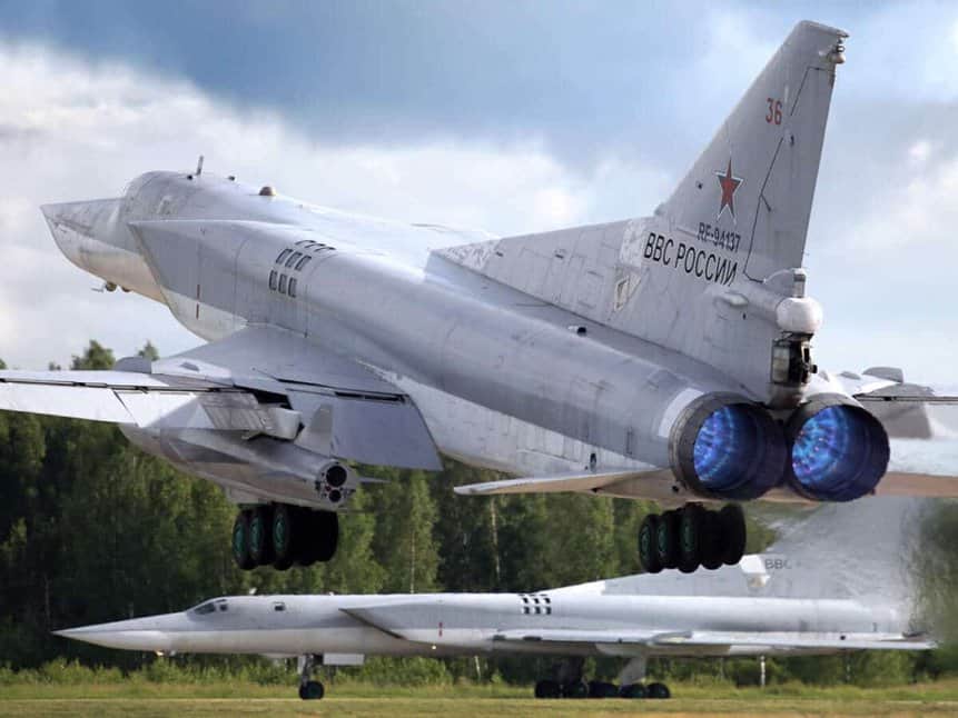 Tu-22M3 bombardeiro russo Rússia Ucrânia