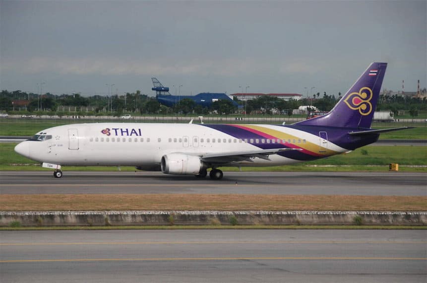 Thai Airways Leilão Facebook