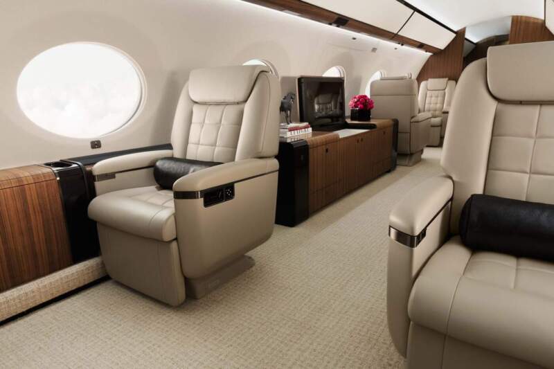 Interior Jato Executivo Gulfstream G650ER