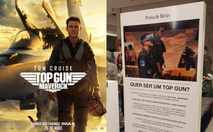 Ação FAB Marketing Top Gun Porto Alegre