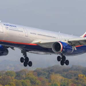 A330 Aeroflot Rússia Companhia russa Entretenimento de Bordo Sanções