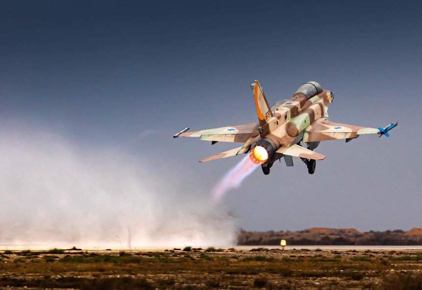 Caça F-16I Sufa Israel CFT
