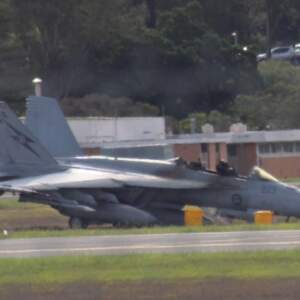 F/A-18 Super Hornet Austrália acidente
