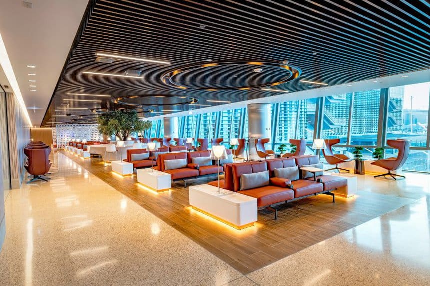 Qatar Airways Lounge One World