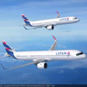 Airbus A321neo A321XLR LATAM frota CEO Roberto Alvo