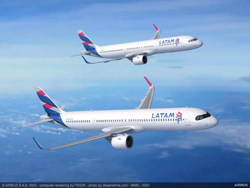 Airbus A321neo A321XLR LATAM