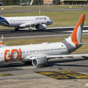 GOL LATAM Aeroporto de Congonhas Índices aviação pandemia ANAC transporte aéreo ICMS São Paulo Querosene ABEAR