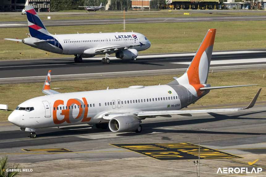 GOL LATAM Aeroporto de Congonhas Índices aviação pandemia ANAC transporte aéreo ICMS São Paulo Querosene ABEAR