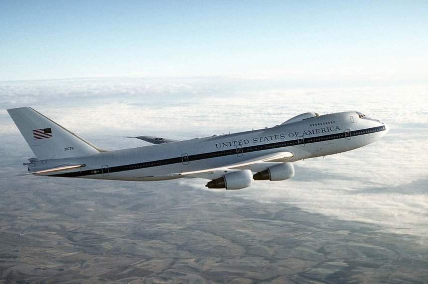 Boeing 747 E-4B Nightwatch Fim do Mundo