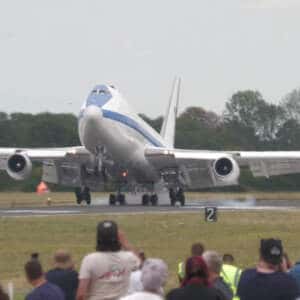 Boeing E-4B EUA USAF Avião do Fim do Mundo RIAT 747