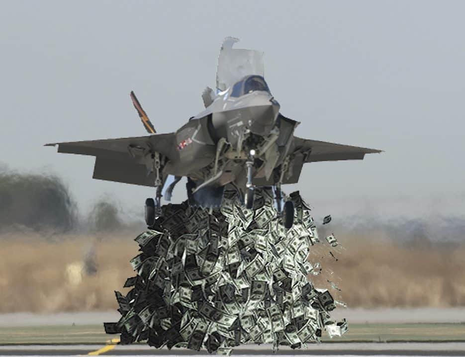 F-35 EUA dinheiro