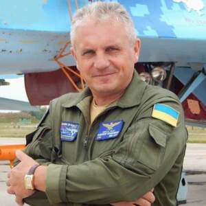 Piloto de Caça Ucrânia Coronel Oleksandr Oksanchenko RIAT