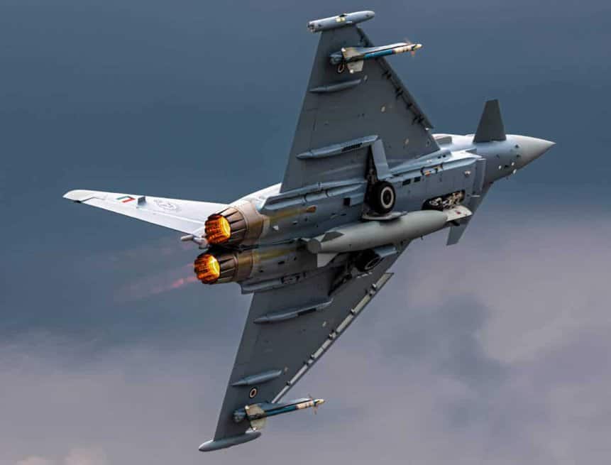 Chasseur de l'Eurofighter Typhoon Koweït