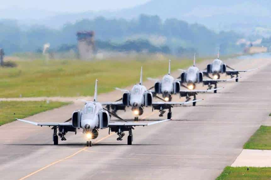 Coreia do Sul é um dos últimos redutos do F-4 Phantom II.