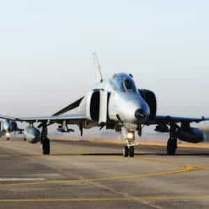 Caça F-4E Phantom II ROKAF Coreia do Sul Acidente