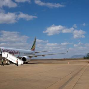 Ethiopian Airlines pilostos dormem