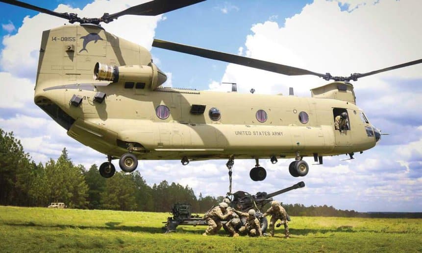 CH-47 Chinook Boeing US Army Exército EUA