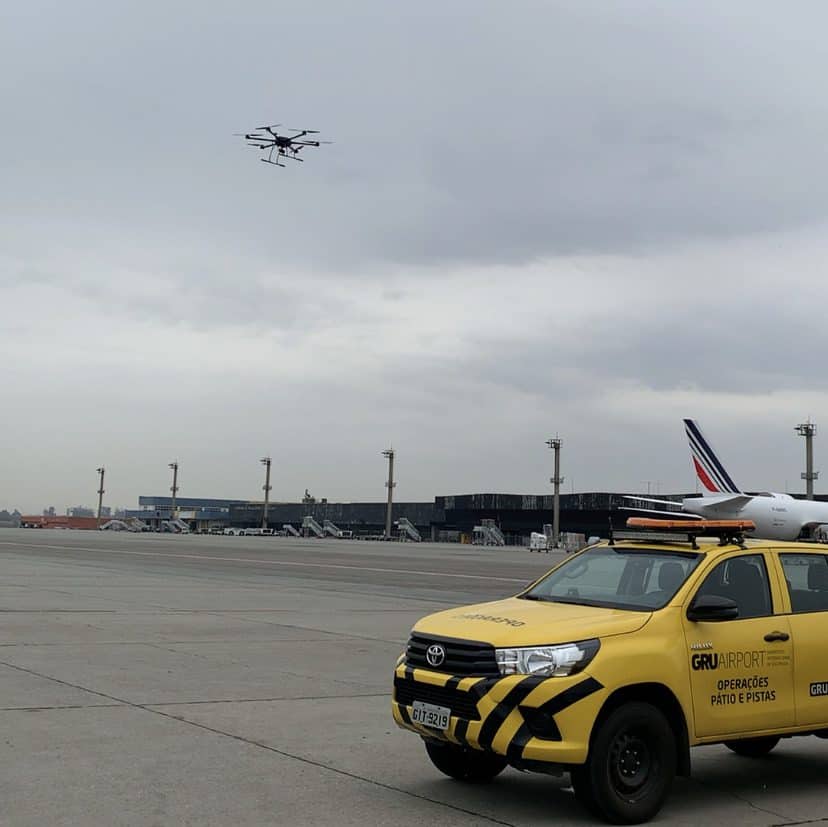 Aeroporto Guarulhos GRU Drones