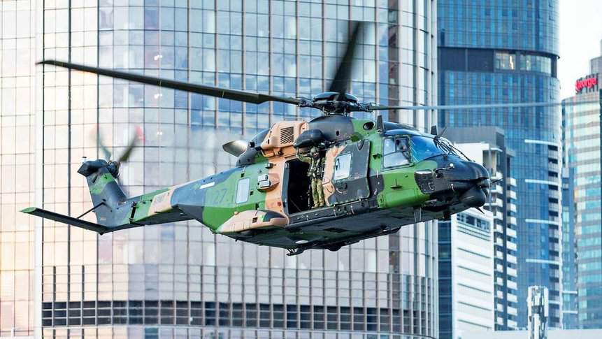 NH90 MRH-90 Austrália helicóptero
