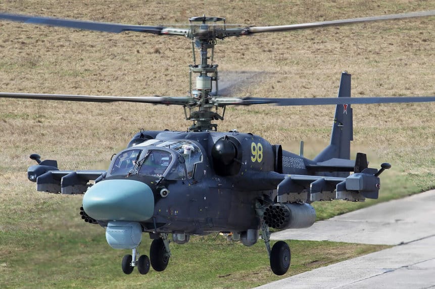 Kamov Ka-52 Alligator Rússia VKS