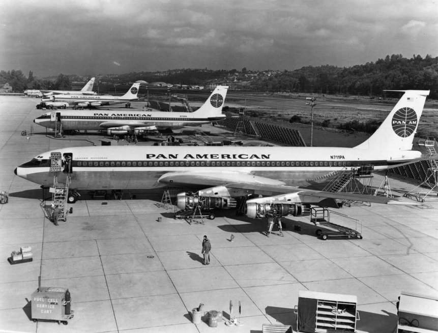 Pan Am Boeing 707 Aviação