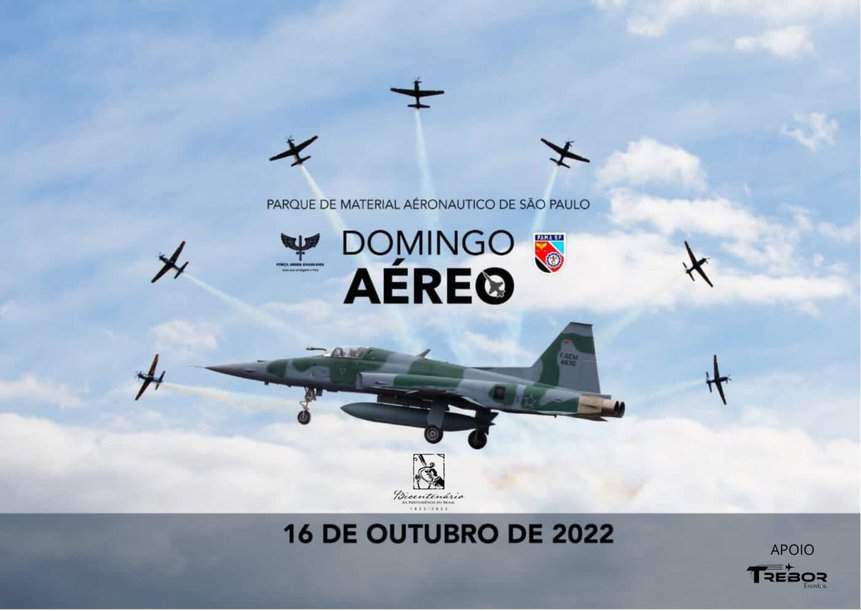 Portões abertos evento show aéreo São Paulo PAMA SP Campo de Marte FAB