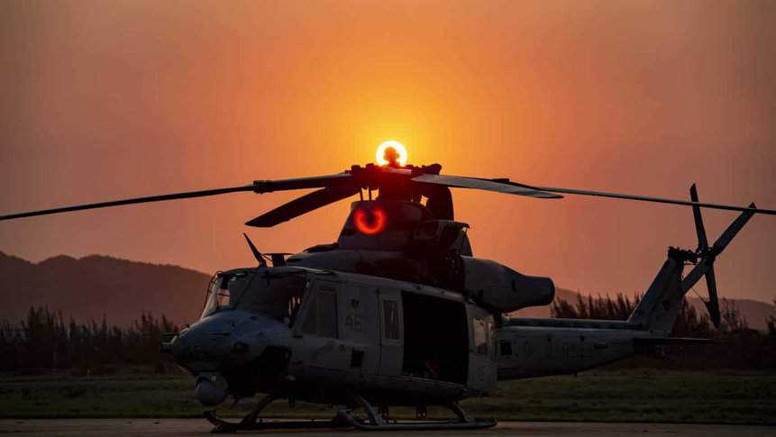 Helicóptero Bell UH-1Y Venom USMC EUA Brasil Marinha