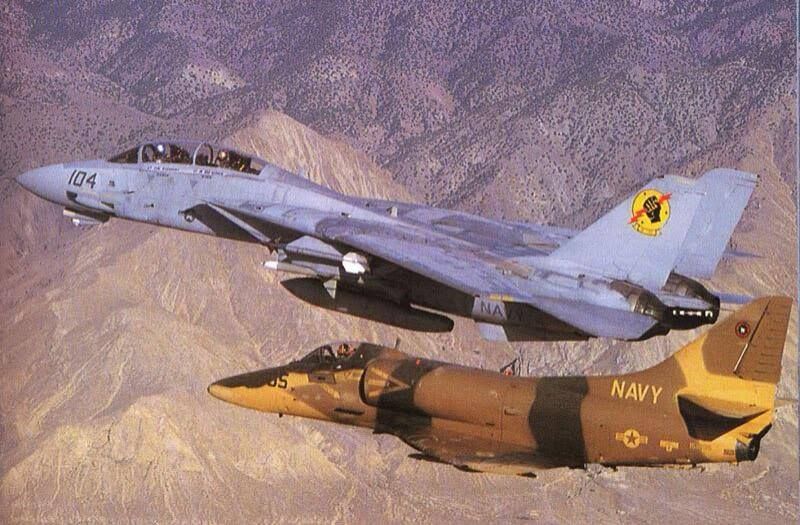 F-14 A-4 Top Gun
