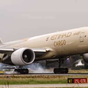 Etihad Airways Cargo IATA Co2 calculadora ferramenta