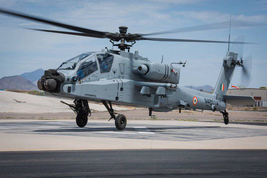 AH-64E Apache Guardian Boeing Índia Polônia