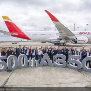 Airbus A350 Iberia entrega
