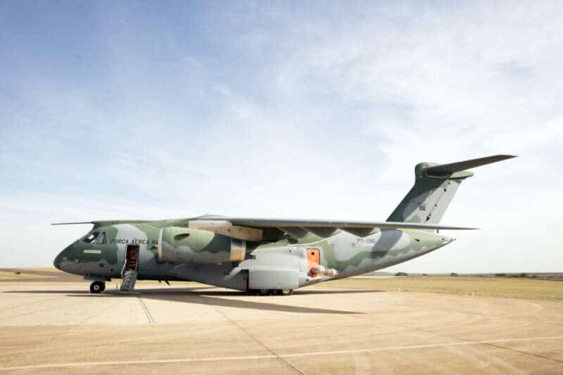 Embraer KC-390 C-390 Incêndio
