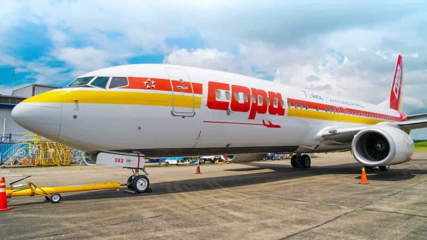 Copa Airlines Panamá Boeing 737-800 retrô