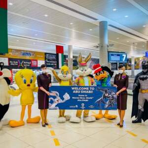Etihad Pernalonga Looney Tunes Aeroporto Abu Dhabi