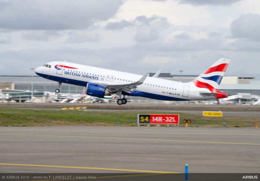Airbus A320neo British Airways Grupo IAG Group