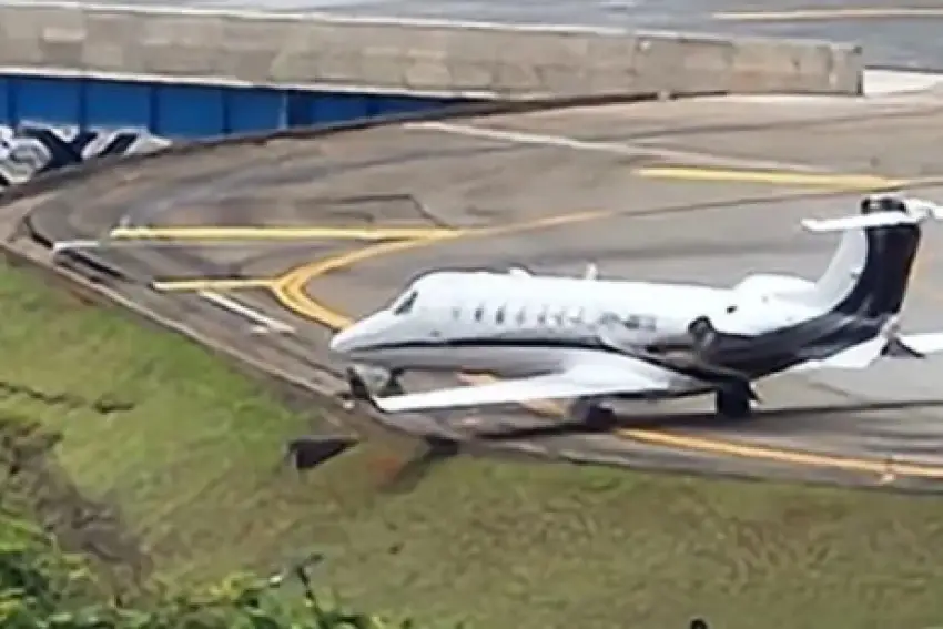 Learjet Congonhas Acidente Incidente