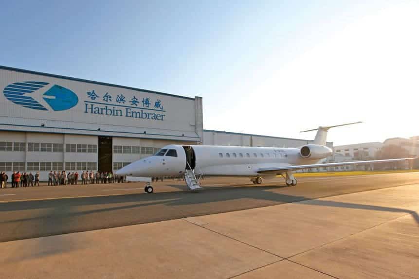 Embraer China Legacy aeronaves aeronave avião E145 ERJ-145