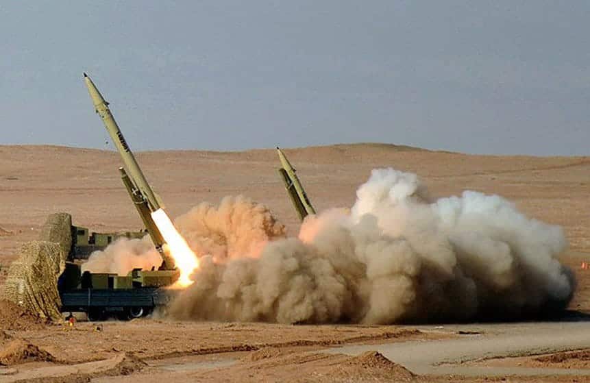 Iran's Fateh-110 short-range ballistic missile