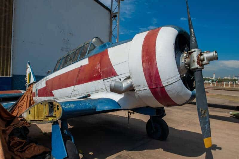 North American T-6 Texan Revoar restauração Esquadrilha da Fumaça 1390