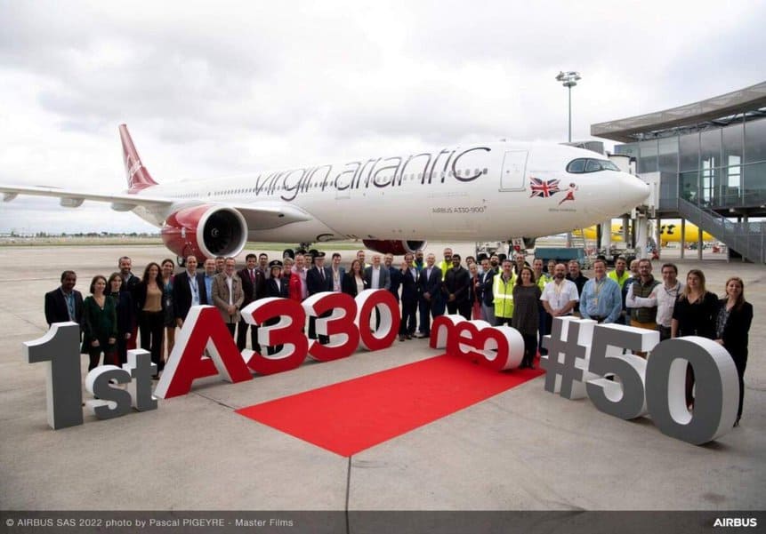 Airbus A330neo Virgin Alantic