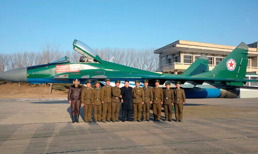 MiG-29 Fulcrum Coreia do Norte
