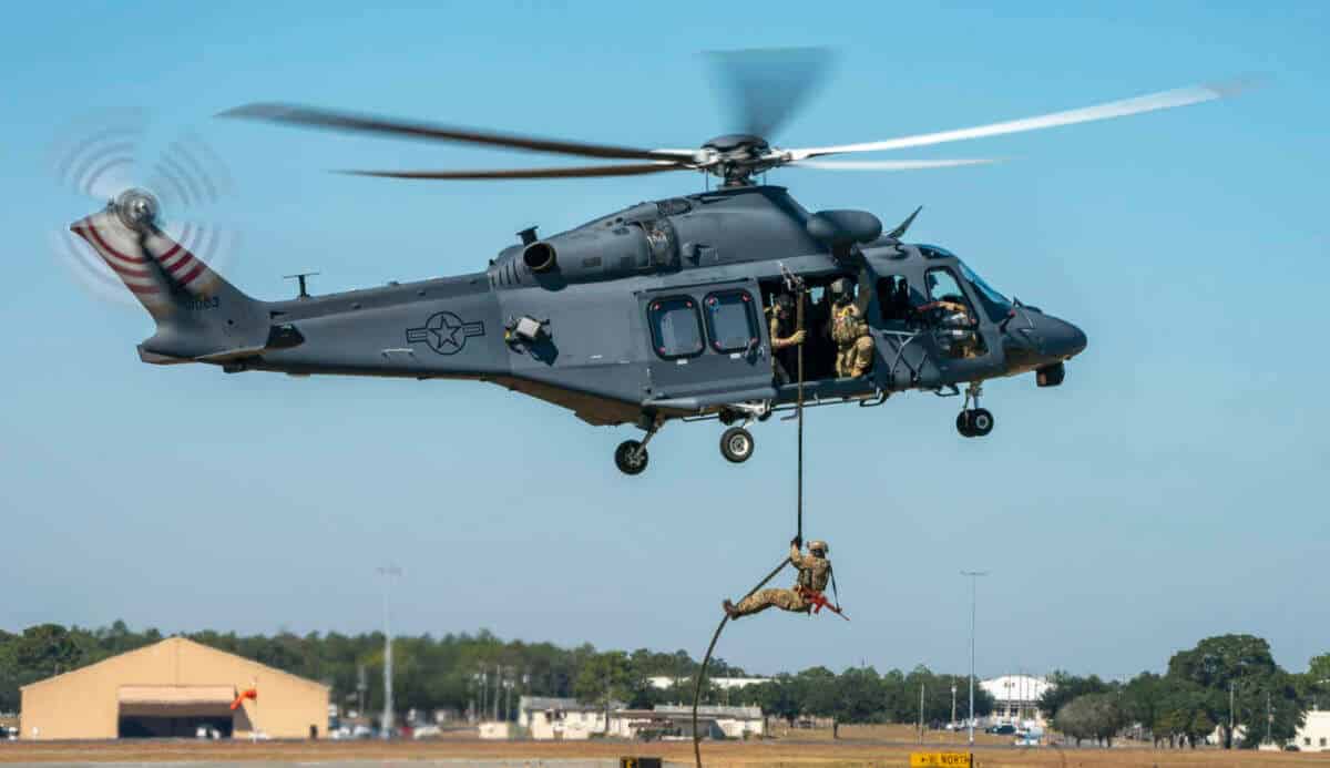 MH-139 Gray Wolf helicopter will be used to protect United States Air Force nuclear missile bases. Photo: USAF/Disclosure.