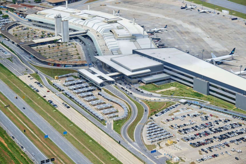 Aeroporto de Confins BH Airport Passageiros Belo Horizonte PF Receita Federal Brasília