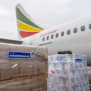 Boeing 737 MAX ajuda humanitária voo aeronaves jatos
