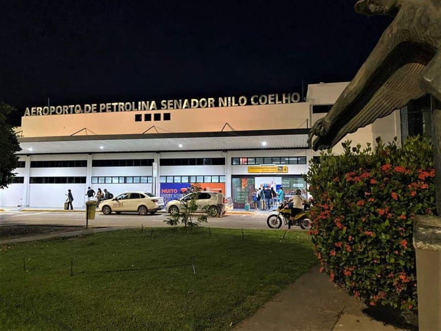 Aeroporto de Petrolina Laranja terminal CCR Aeroportos
