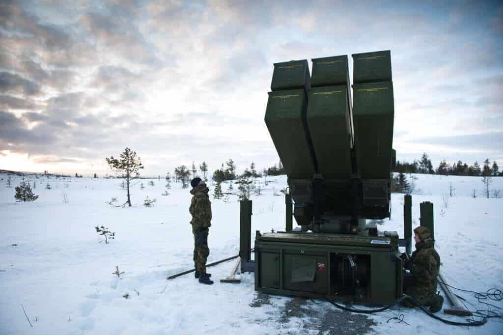 NASAMS mísseis antiaéreos Noruega